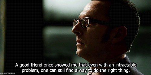 gifsontherun:Person of Interest1.22 “No Good Deed”