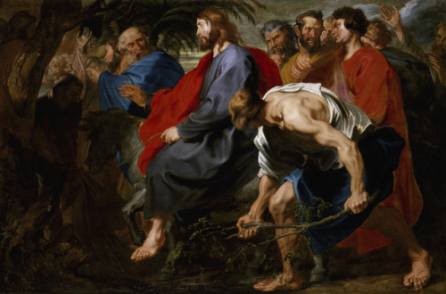 Entry of Christ into Jerusalem, Anthony van Dyck, 1617