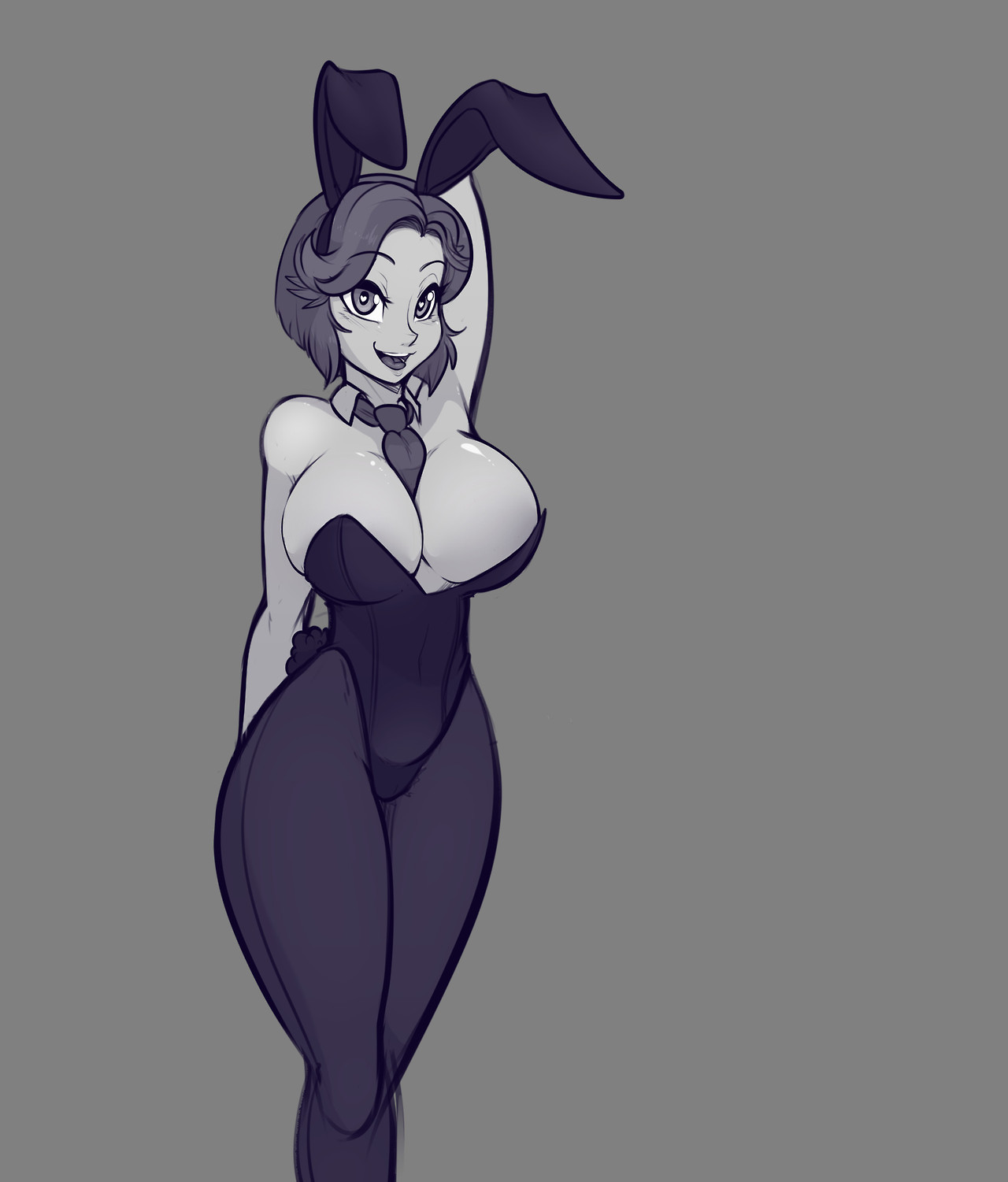 scdk-nsfw: Bonus Doodle - Spoiled Bunny I think those suits are magical… Don’t