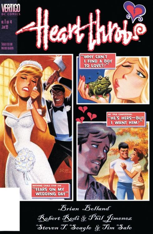 theartofthecover: Heartthrobs #1 (1999)Art by: Bruce Timm