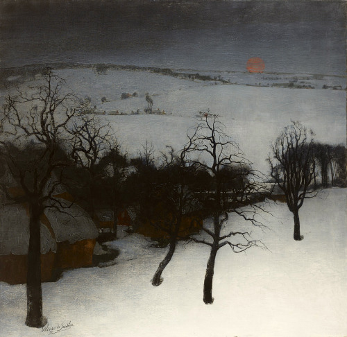 geritsel:Valerius de Saedeleer - Atmospheric snowscapes