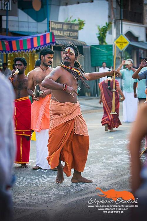 Shiva devotee dance at ther festival at Chidambaram, Tamil Nadu, photo by Elephantstudios