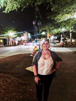 2hot4facebook:  Enjoying a Fall evening downtown