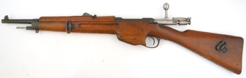 Dutch Mannlicher M1895 No. 4 Bicycle Rifle,The Mannlicher Model 1895 was the standard bolt action se