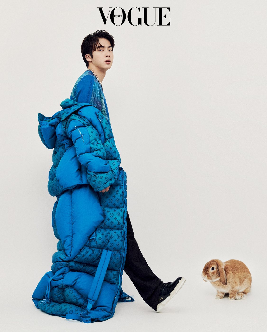 StyleKorea — BTS Jin for Vogue Korea January 2022. Photographed