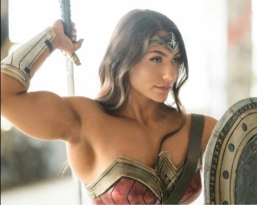 flexingtyger99: Bridgette Goudz as Wonder Woman
