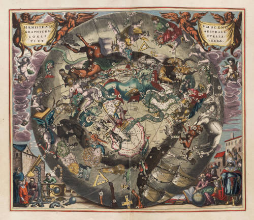 lindahall:  Plates from Harmonia Macrocosmica, by Andreas Cellarius, 1661.