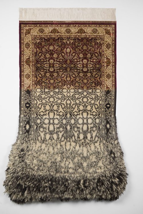 Faig Ahmed Is Renowned For His Mesmerizing Textile Pieces. He Completed His Most Recent Carpet Design