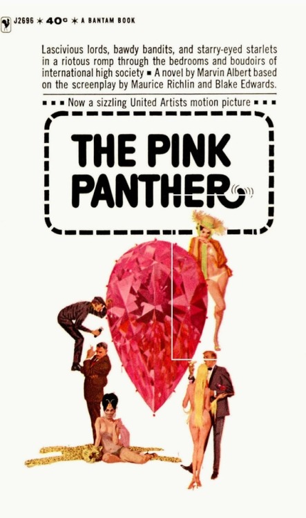 pulpsandcomics - “The Pink Panther”   Novelization of the...