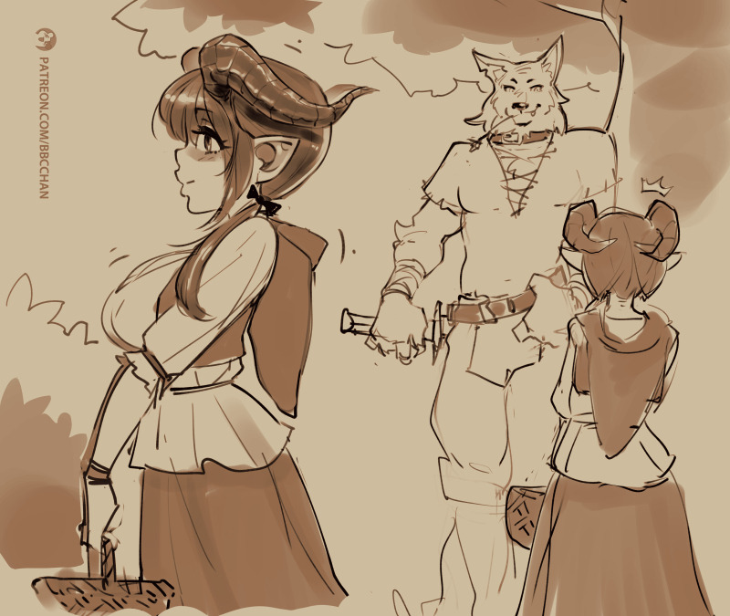 bbc-chan:  Red Riding Hood TeaserI wonder what’s going to happen.Become a PATRONpatreon