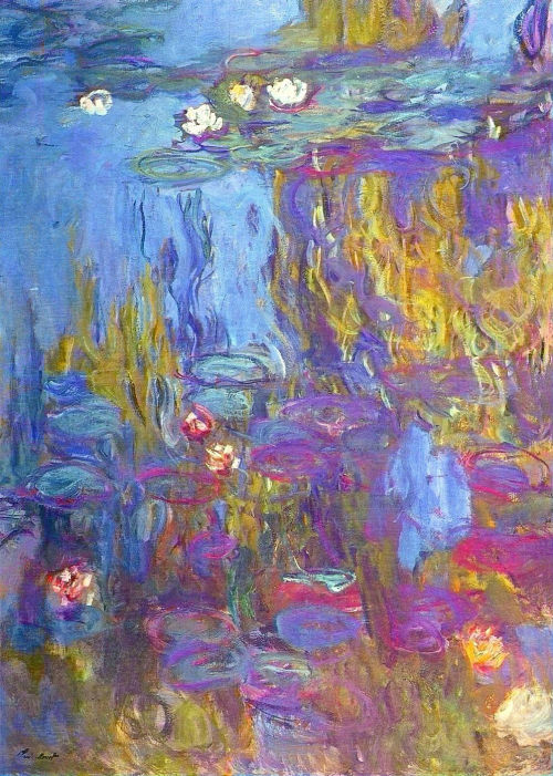 artist-monet:Water Lilies, 1917, Claude Monet