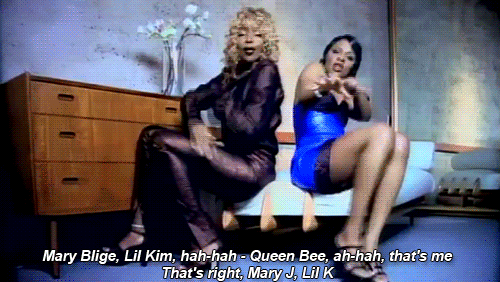 fuckyeslilkim:  Mary J. Blige Feat. Lil’ Kim - I Can Love You (Lil’ Kim’s Verse) [x]