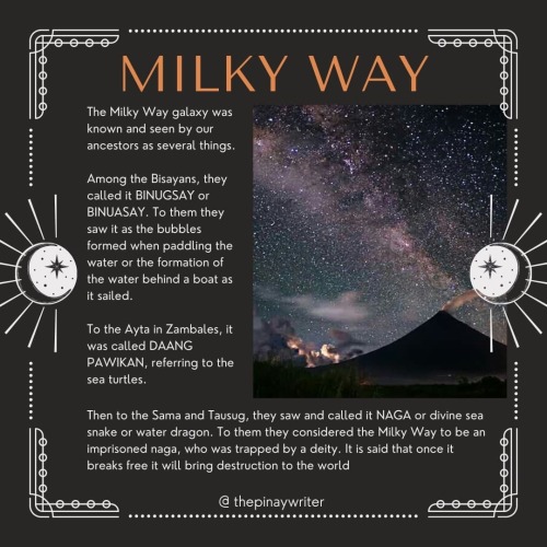 Filipino Ethnoastronomy How did our ancestors see the stars? What did they associate them with? How 