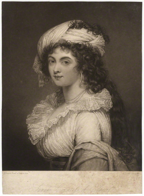 Sarah Capell-Coningsby (née Bazett), Countess of Essex, 1816, Charles Turner