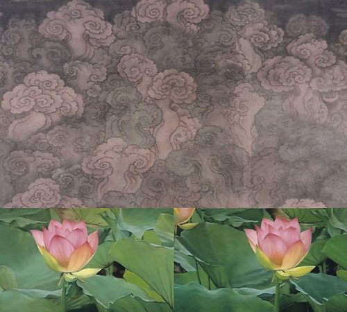 Cloud and generic flower study #2Summer 1998-Autumn 1998, John Young