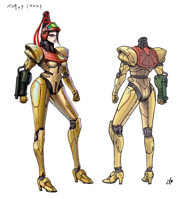 bokcutter:  ryanmoody:  Bayonetta 2 Nintendo Costume Concept Art  NIcesssssssss 