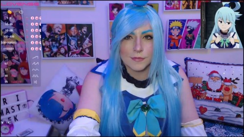 Sexy Fandom (SFW) has posted Cannddy_hot Shows Off Her Cute Aqua by PeterP