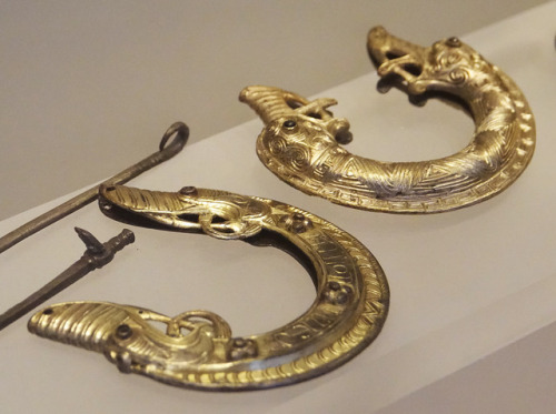 St. Ninian’s Isle Hoard Items, National Museum of Scotland, Edinburgh, 11.11.17. This eighth century