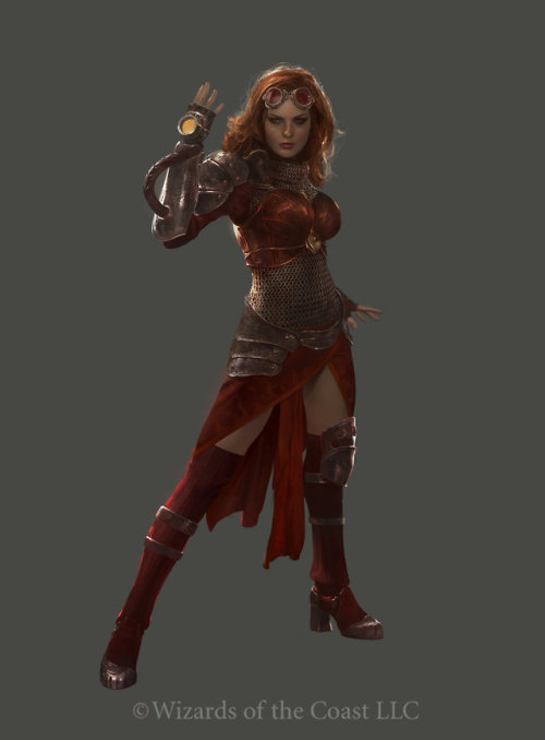 Magic The Gathering: Chandra Nalaar  Brad Rigney www.artstation.com/artwork/2WAJ