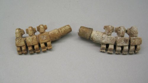 Pair of Ear Ornaments (Pu Taiata), before 1938, Brooklyn Museum: Arts of the Pacific IslandsPair of 