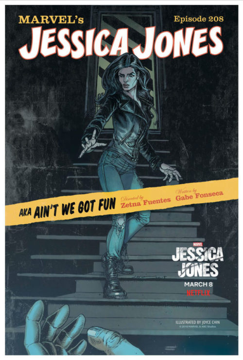 marvel-feed:‘JESSICA JONES’ SEASON 2 EPISODE TITLES REVEALED THROUGH COMIC-BOOK COVERS!All 13 episodes of ‘Jessica Jones