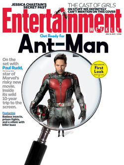 markruffalo:  Get a load of Paul Rudd as Ant Man. I’m looking forward to this new Marvel film and I’m kind of a fan of Paul Rudd. 