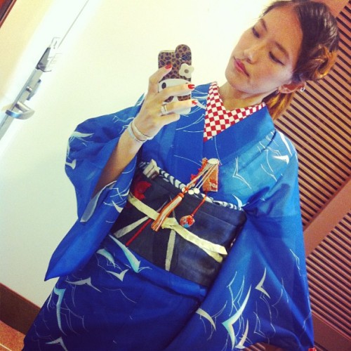#kimono #sky #blue #着物 #空 #青