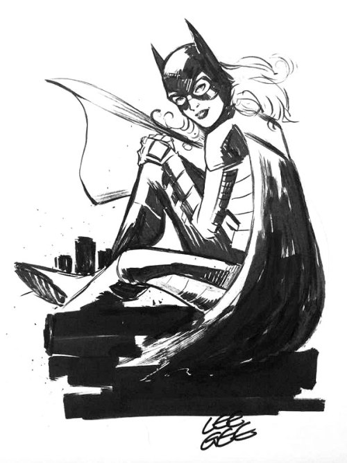 Porn photo angelophile:  Batgirl sketches by Lee Garbett.