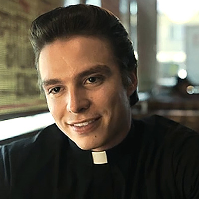 Nicholas Alexander Chavez As Father Charlie Mayhew In 'grotesquerie', S01E02 (2024)