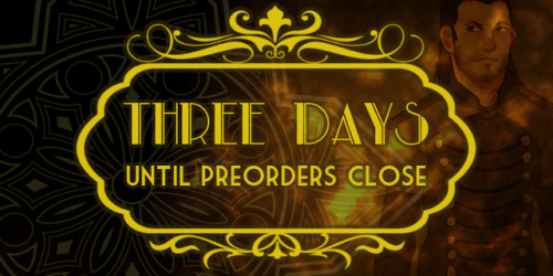 Preorders close on August 28th!Three more days of preorders!You can find our store over here!For Hea