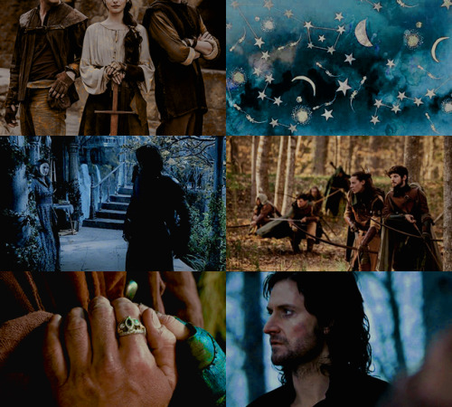 nenuials:Arwen, Aragorn, Halbarad + friendship // for @taurielsilvan​‘Halbarad Dúnadan, Ranger of th
