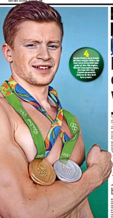 hotsexyathletes:  more Adam Peaty