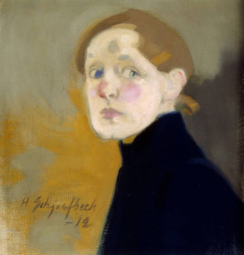 Helene Schjerfbeck - Girl with Blond Hair - 1916 Helene Schjerfbeck - Annuli Reading - 1923 Helene S