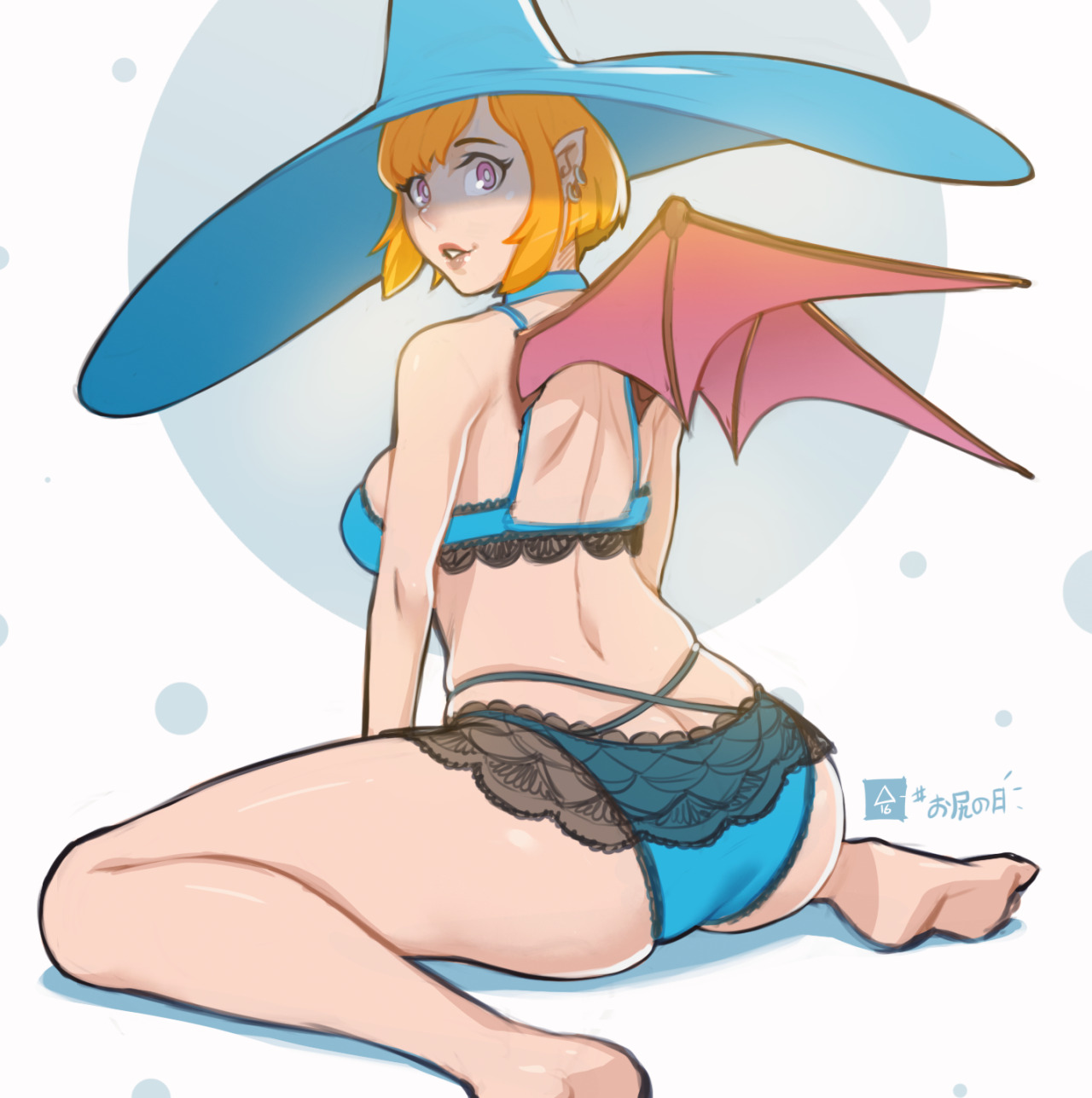 artcrossaura:Witch butt for Butt Day!