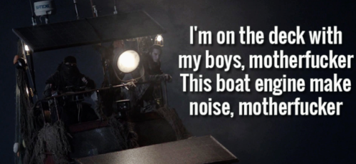 livinladolcevita: the 100 meets interpretation of i’m on a boat by the lonely island