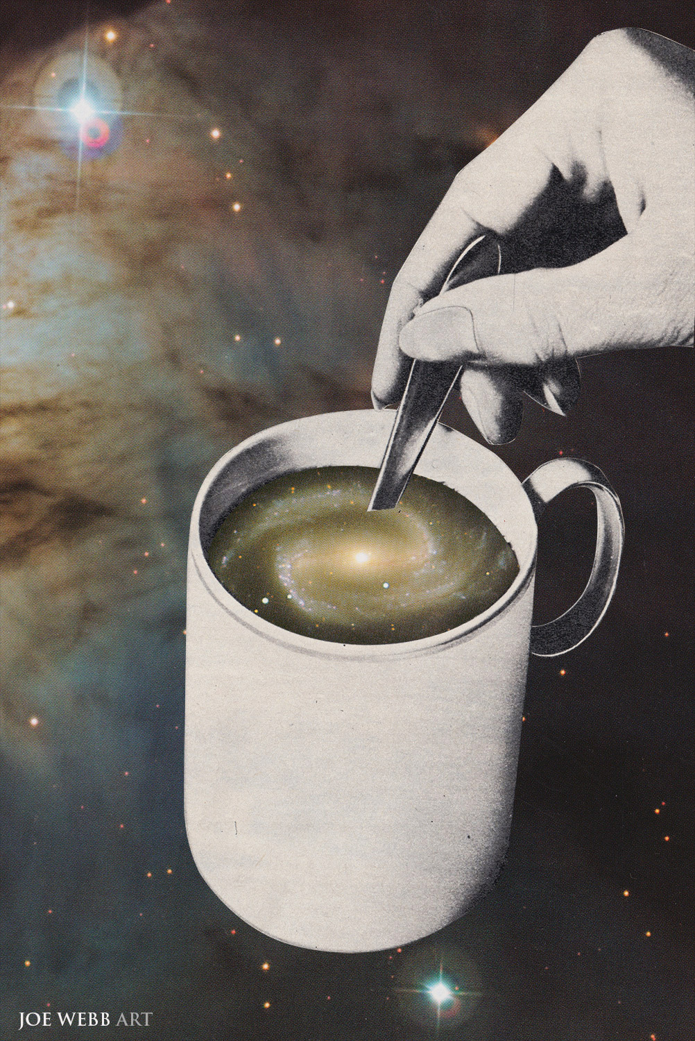 josephwebb:  ‘Cosmic Brew’ by Joe WebbWebsite | Facebook 
