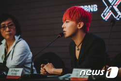 150608 G-Dragon x Peaceminusone Press Conference 