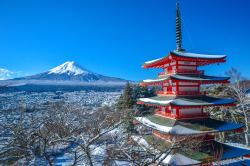 ourbedtimedreams:  Winter Landscape of Japan