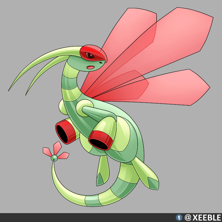 Pokemon Fan Designs Paradox Form for Flygon