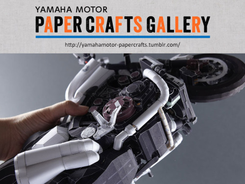 yamahamotor-papercrafts:  YAMAHA MOTOR Paper Crafts Gallery : VMAX (Ultra Realistic Paper Craft