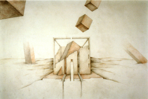 rmcoleman: Raimund Abraham’s Dream and the House for Euclid, (1983)