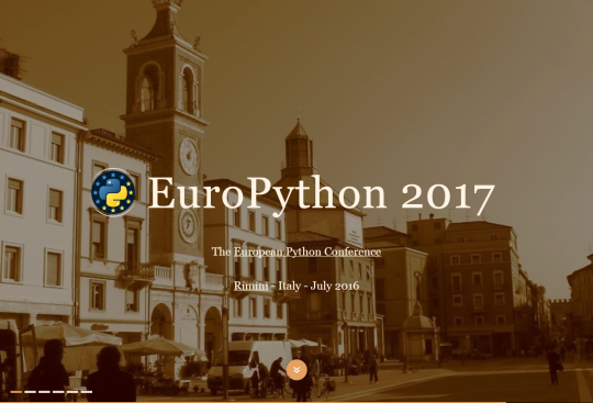 EuroPython 2017 Pre-launch Website