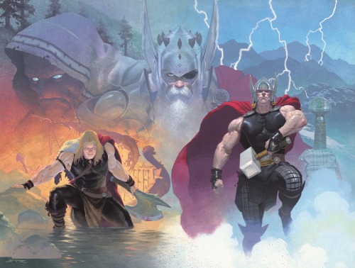 Thor:  God of Thunder artist:  Esad Ribic