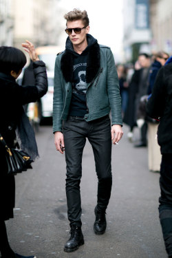 damplaundry:  Janis Ancens at MFW F/W 2015 (via)