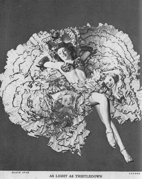 adelphe:  As light as thistledown, as graceful as the ballet Lilliput, April 1945