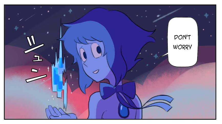 onirsrakugaki:  I gave up draw lapis’s comic.