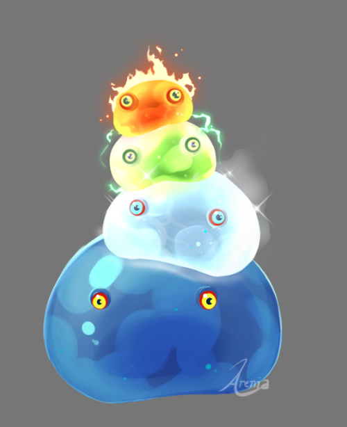 lenislucis:chuchu jellies are my favorite botw enemy because just look at them!!