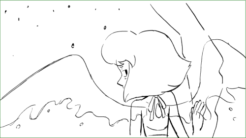 troffie: Some oooold stuff from Same Old World. This was my first time drawing Lapis, so it was pretty daunting. I ended up liking how the episode came out, though, thanks to everyone else’s amazing work down the line.  In this first shot of Lapis