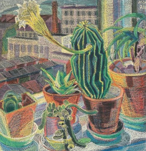 cactus-in-art:Semen Malchitsky (Ukrainian, 1924–2005)