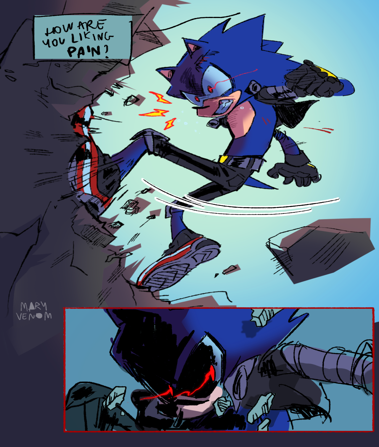 🔪Emma🔪 on X: wanted to post both my Metal Shadow and Metal Sonic in one  post #SonicTheHedgehog  / X